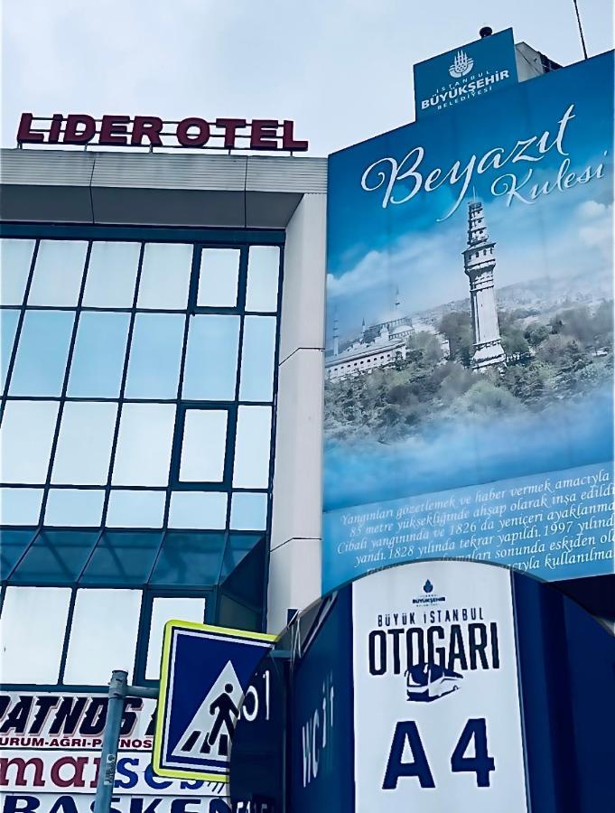 Lider Hotel Istanbul Exterior photo